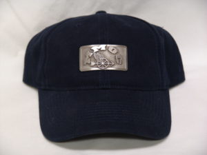 BB Cap - Blue - Metal Plate Logo