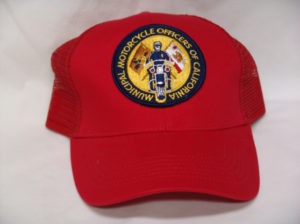 MMOC Red Baseball Cap with Color Logo