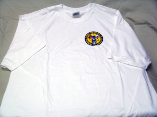 MMOC White t-shirt with color logo